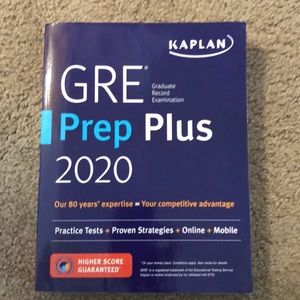 NEW GRE PREP PLUS 2020 BOOK